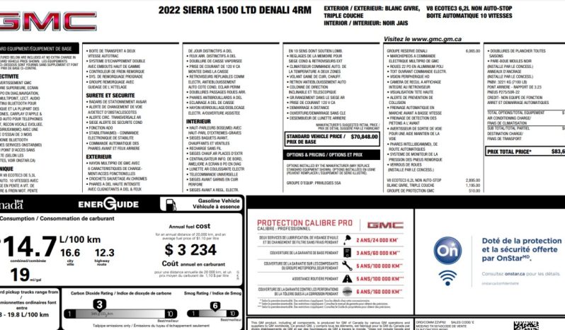 2022 GMC Sierra 1500 Limited full